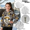 thumbnail image 6 of Pzuqiu Cow Print Boys Hoodies Sweatshirts Size 4-5 Personalized Boys' Fashion Hoodies & Sweatshirts Lightness Soft Fall Outerwear Versatile for Outdoor Activities, 6 of 7