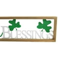 thumbnail image 3 of Saint Patricks Irish Blessings Wall Sign Wood Clover Luck 70080B, 3 of 4