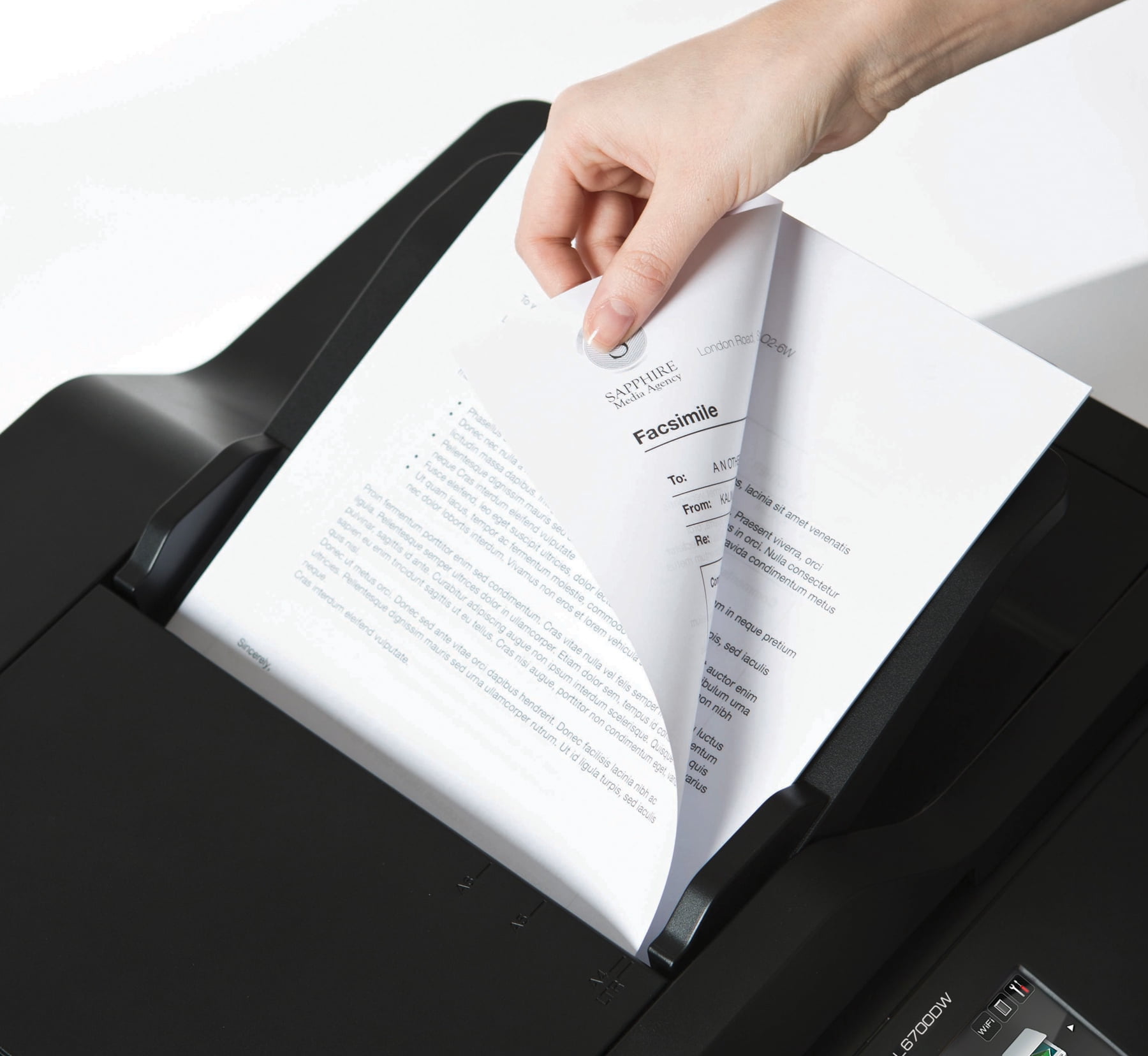 Brother MFC-L6700DW Wireless Duplex All-in-One Monochrome Laser Printer