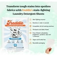 thumbnail image 2 of Low-Waste Laundry Detergent Sheets – Jug Free Format – Pre-Measured Strips – 60 Loads – Unscented for Sensitive Skin, 2 of 5