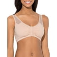 thumbnail image 2 of Fruit of the Loom Womens Comfort Front Close Sport Bra with Mesh Straps, Style FT715, 2 of 8