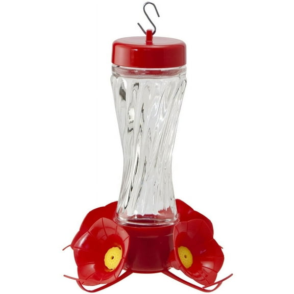 Audubon NA35223 8 Oz Swirl Hummingbird Feeder