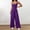 Purple, variant on LEKODE Summer Jumpsuits Wide Leg Pants Rompers with Pockets Flowy Jumpsuits for Women Backless Jumpsuit Ruched Rompers Sleeveless Jumpsuits Womens Summer Outfits Beige L