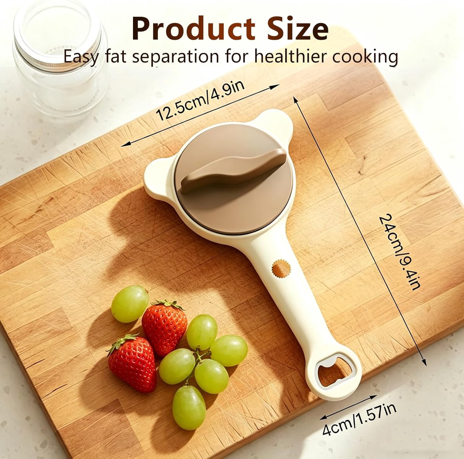 FRKSMD-2026 New 4-in-1 Jar Opener, Adjustable Stainless Steel Opener for Jars, Bottles & Cans - Multifunctional Lid Remover for Seniors, Arthritis Sufferers, Ideal Kitchen Gadget (1PC)