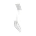 thumbnail image 4 of WAC Lighting Effervescent 45" LED 3000K Transitional Aluminum Pendant in Chrome, 4 of 5