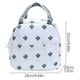 thumbnail image 3 of Bolsa aislante para lonchera | Bolsa Bento de gran capacidad | Poliéster portátil con estampado de cactus | Cierre de cremallera | Nevera reutilizable para adultos | 24x20x22cm | Transportador de, 3 of 6