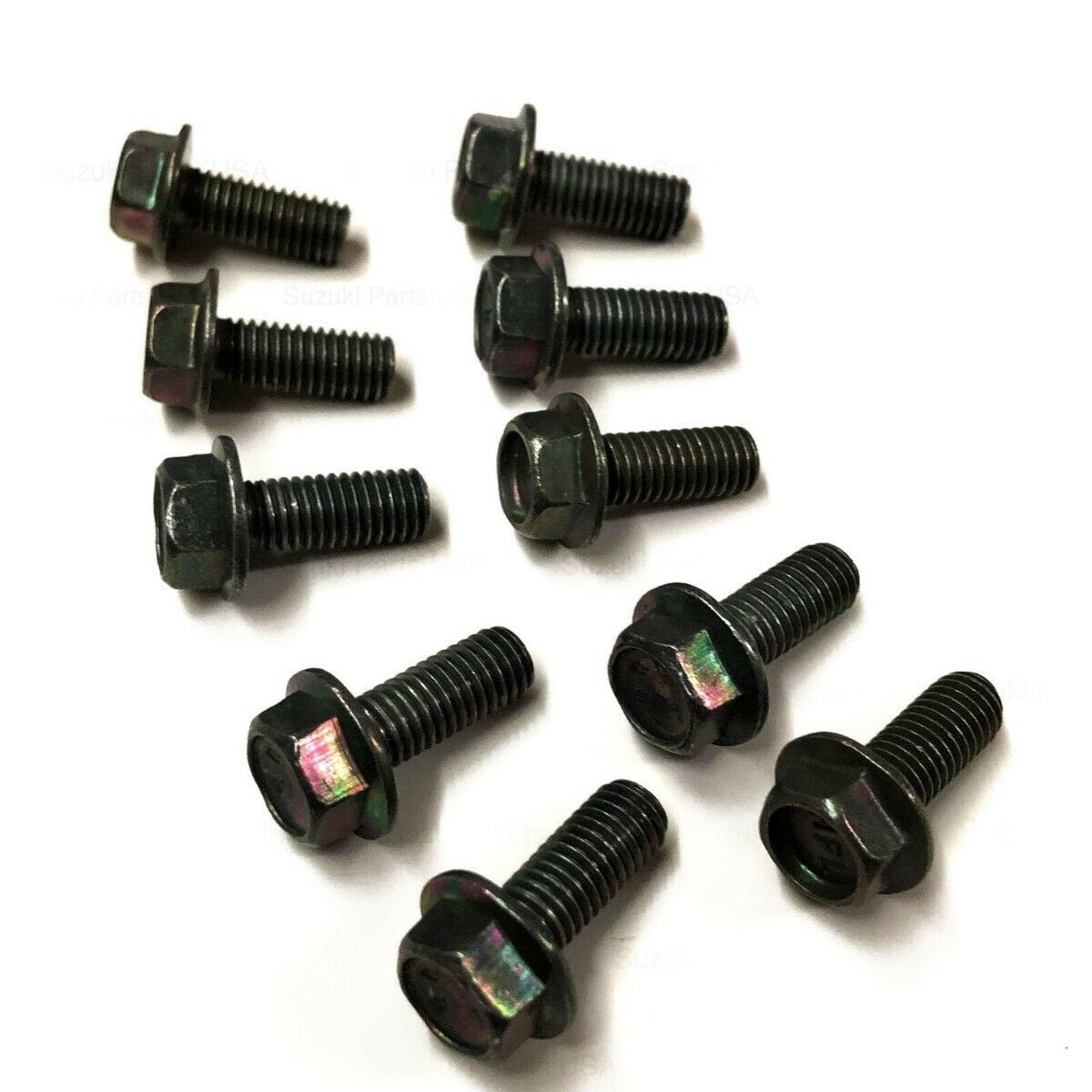 QTY10 TAILGATE HINGE BOLTS SCREW REPLACEMENT FOR SAMURAI 8095