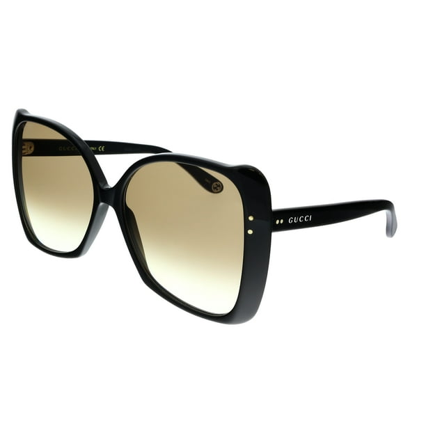 Gucci - Gucci GG0471S 001 Black Square Sunglasses - Walmart.com ...