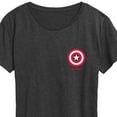thumbnail image 3 of Marvel Captain America: Brave New World - Icon - Women's Short Sleeve Graphic T-Shirt, 3 of 5