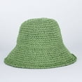 thumbnail image 6 of CoCopeaunts Summer Straw Hat For Women Wide Brim Floppy Panama Sun Hats Female Lady Sunshade Caps Outdoor UV Protect Foldable Beach Sun Cap, 6 of 6