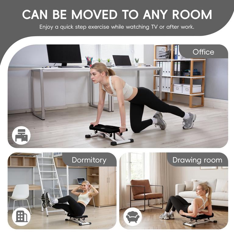 Korogimeeet Ski Balance Board with LCD, Total Body Cardio Trainer Simulates Cross Country Skiing, Tracks Skiing Steps Time Calories, Compact Easy Storage, 24 x 11 x 7 Inch