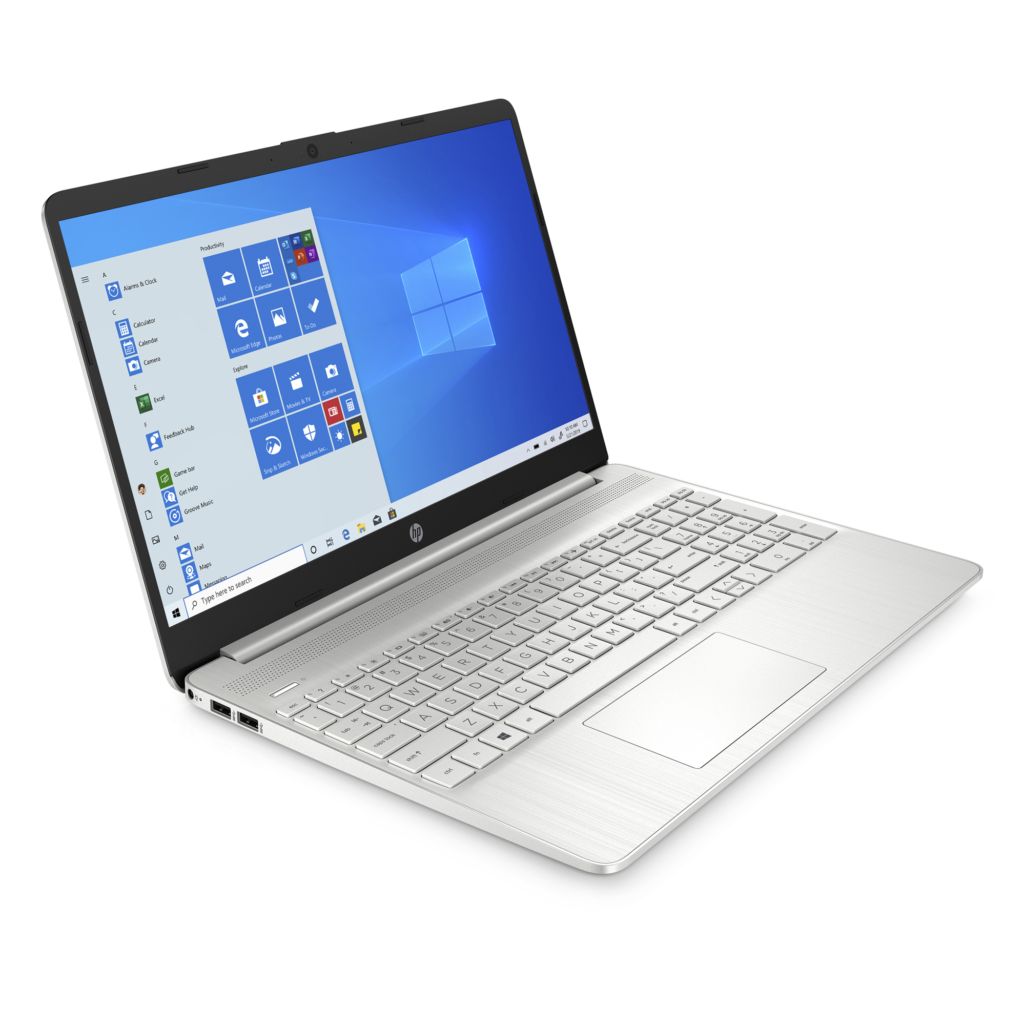 HP 15-EF1010NR 15.6" Notebook with AMD Athlon Gold 3150U 4GB DDR4 128GB SSD Windows 10 Home in S mode Laptop - image 3 of 3