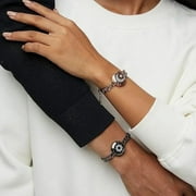 TOTWOO Long Distance Touch Bracelets for Couples, Long Distance Relationship Gifts for Girlfriend