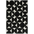 thumbnail image 6 of Loomaknoti Terrace Tropic Sevella 4' x 6' Geometric Indoor/Outdoor Area Rug , Black/White, 6 of 9
