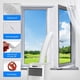 thumbnail image 4 of Empuje Hacia Afuera El Sello De La Ventana Para Acondicionadores De Aire Móviles Airlock Sliding Window Seal Cloth White Scienceny HA028388-01, 4 of 5