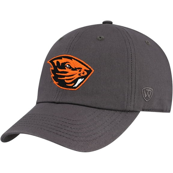 Men's Top of the World Heather Charcoal Oregon State Beavers Champ Adjustable Hat
