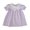Purple, variant on SUYIDA Girls Summer Flutter Sleeve Dress, Casual Party Outfit A Line Knee Length, Twirl Playful Daily Wear for Kids
