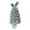 Blue, variant on AYktou Light-Up Easter Ceramic Tree 6.3" Pre-Lit Rabbits Figurines with Colorful Lamp Beads and Bunny Ear Top Spring Easter Decorations Holiday Decor Gifts