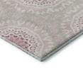 thumbnail image 4 of Addison Rugs Mayfield Washable Transitional Circles Pink Rectangle Rug, 8' x 10', 4 of 6