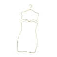 thumbnail image 2 of Bikini tragador de baño de trajes de baño de trajes de almacenamiento organizador de vestuario de lencería percha de bikini para boutiques waper Oro, 2 of 8