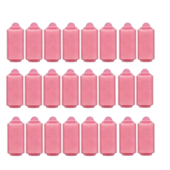 Wanfoou 24 Pack Foam Hair Rollers, Soft Sponge Hair Curlers for Short And Long Hair - No Heat Sleep-Friendly Rollers for Overnight Curls, No Heat Damage