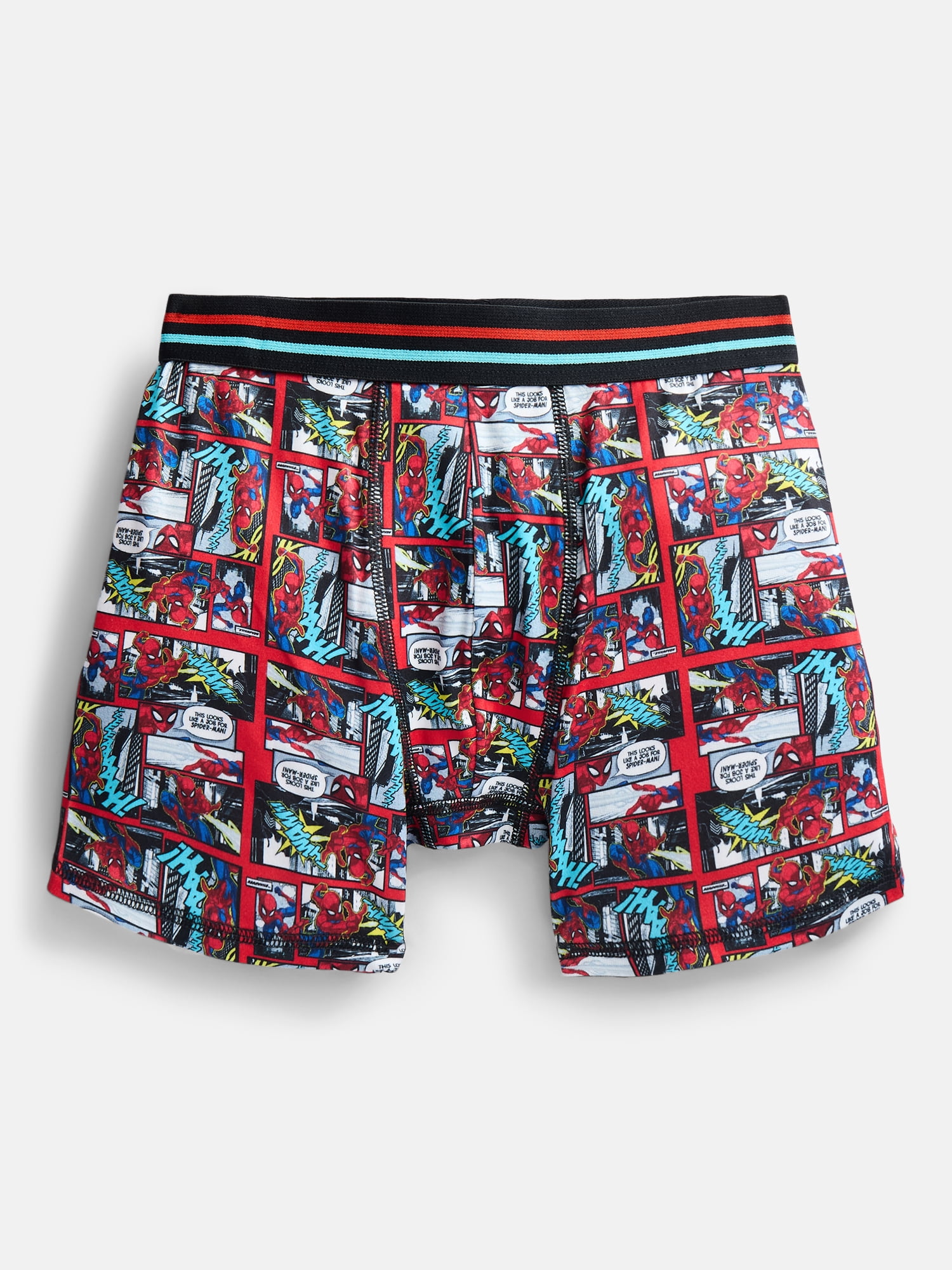 Spiderman Boys Boxer Brief Underwear, 4-Pack