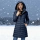 thumbnail image 3 of AUNVITO Women's Color Block Hooded Long Sleeve Casual Coat Relaxed Fit Street Style, 3 of 8