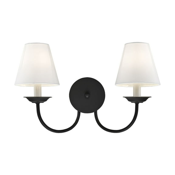 Livex Lighting Mendham Wall Sconce in Black