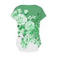 thumbnail image 5 of Ruimatai Summer Tops for Women 2024 Short Sleeve Women's V-Neck Fashion Casual Short-Sleeved Spring And Summer Top, 5 of 5
