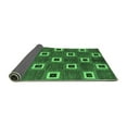 thumbnail image 2 of Ahgly Company Indoor Rectangle Oriental Emerald Green Modern Area Rugs, 7' x 9', 2 of 4