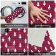 thumbnail image 3 of Disketp white Tree red plaid Mat for Front Door Outside - Doormat Outdoor Entrance - Welcome Mats Outdoor,Outside Entry and Outdoor Entrance 16''x24'', 3 of 7