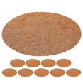 thumbnail image 1 of 10pcs Pigeon Nesting Mat Pigeons Quails Small Birds Nest Pad Pigeon Egg Nest Coconut Fiber Mat 10cm, 1 of 4