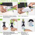 thumbnail image 5 of Toothbrush Holder, Dust-proof Toothpaste Dispenser, Wall Mounted Kids Hands Free Toothpaste Squeezer For Washroom, 5 of 5
