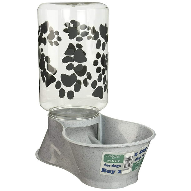 Dog Feeder and Waterer, 128oz.
