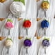 thumbnail image 4 of Ramo de flores artificiales para boda, broche para novia Rosa verde, 4 of 9