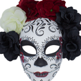 thumbnail image 2 of Máscara Antifaz Catrina Con Flores Importadora La Merced Plástico Alta Resistencia, 2 of 3