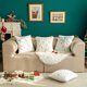 thumbnail image 1 of ¡Compra y Ahorra!, Funda de almohada con bordado de árbol de Navidad Funda de almohada con bordado de copo de nieve Decoración navideña Akmoler, 1 of 8