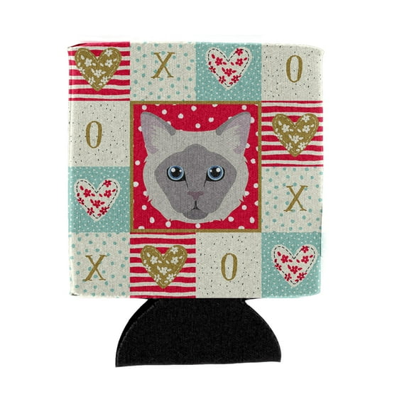 Carolines Treasures CK5144CC Owyhee Bob Cat Love Can or Bottle Hugger Can Hugger multicolor