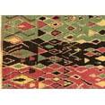 thumbnail image 1 of Ahgly Company Indoor Rectangle Oriental Brown Modern Area Rugs, 2' x 3', 1 of 4