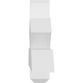 thumbnail image 3 of 84"W x 14"H x 4"D x 4"F, 4/12 Pitch, Redmond Architectural Grade PVC Gable Bracket, 3 of 8