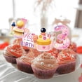 thumbnail image 4 of Cupcake Toppers Hokinaa Little Miss Threenager para su tercer cumpleaños, 4 of 8