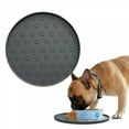 thumbnail image 6 of Silicone Pet Food Mat for Dogs & Cats, Non-Slip Waterproof Feeding Mat with Raised Edges, Easy-Clean Pet Bowl Placemat, 10.6'', 6 of 10