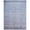 Blue & Silver, variant on HomeRoots 513874 12 x 15 ft. Gray Wool Striped Hand Knotted Rectangle Area Rug