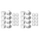 thumbnail image 1 of Water Fountain Filters &Foam for Ceramic Cat Fountain 8PCS, 1 of 5