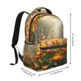 thumbnail image 2 of Disketp Butterflies In Flower Field Mochila Estampada para Hombre y Mujer – Mochila Ligera Clásica con Múltiples Bolsillos para Universidad, Trabajo y Viajes-One Size, 2 of 5