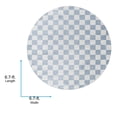 thumbnail image 2 of Livabliss Washable Rugs for Living Room, 7ft Round Lillian Modern Oatmeal Round Area Rug, Bedroom Dining Room Home Decor Stain Resistant Carpet (6'7" x 6'7"), 2 of 7