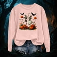 thumbnail image 5 of Godom Halloween Womens Sweatshirts Pumpkin Graphic Crewneck Sweaters Casual Tops Comfy Fall Fashion Outfits Winter Clothes 2025, 5 of 7