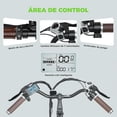 thumbnail image 2 of isinwheel U2 Bicicleta Eléctrica Adulto, 26» 500W Ebike hasta 90km & 32km/h, Batería Extraíble 13Ah, Bicicleta Eléctrica con Shimano 35-Velocidades, Suspensión Dual, 2 of 7