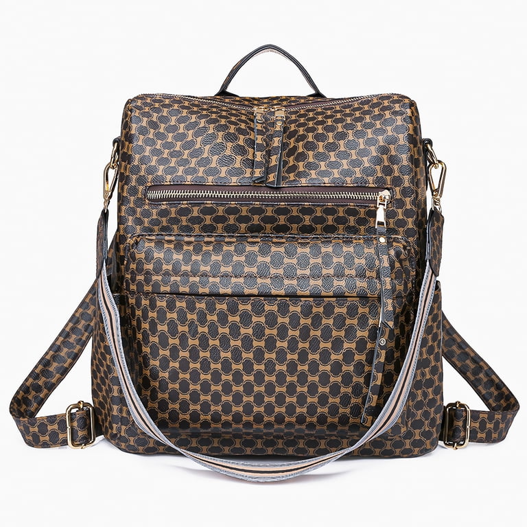Convertible Backpack Purse - Fashion Tote Backpack Shoulder Bag, Faux Leather Amazon.com: Artwell Women Leather Backpack Purse PU Leather  main image 3