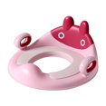 thumbnail image 1 of Asiento de entrenamiento para orinal para niños con asas Asiento de inodoro de entrenamiento Irfora Rosa/Tipo 2, 1 of 7
